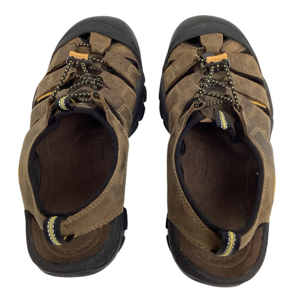 Keen Newport H2 Leather Waterproof Sandals Brown - Picture 6 of 12